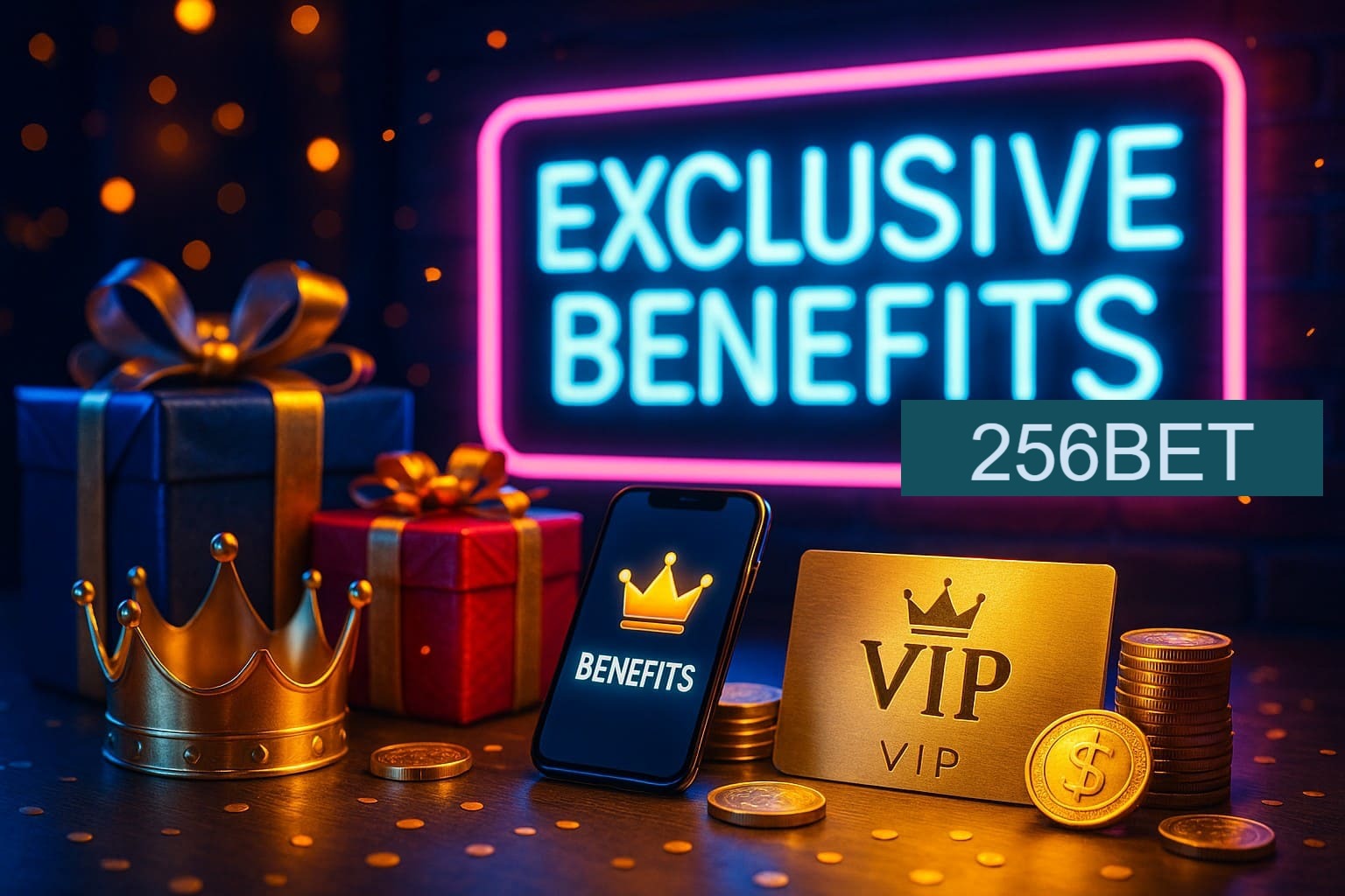 Benefícios do 256BET
